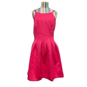 Marc New York Andrew Marc Fuchsia Halter Mini Dress 0940